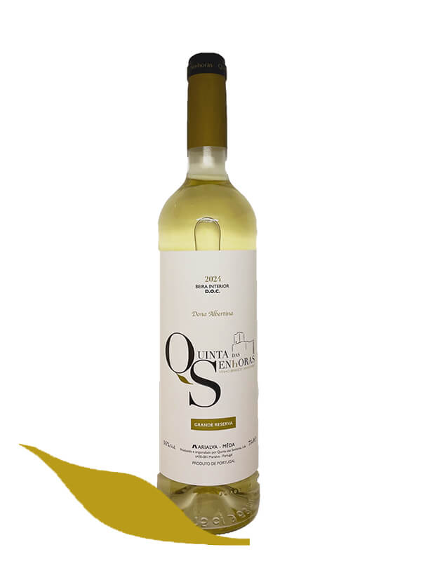 Vinho Quinta das Senhoras Doc Beira Interior Branco Dona Albertina - 1Grande Reserva 2024 Vinho Quinta das Senhoras Doc Beira Interior Branco Dona Albertina - Grande Reserva 2024